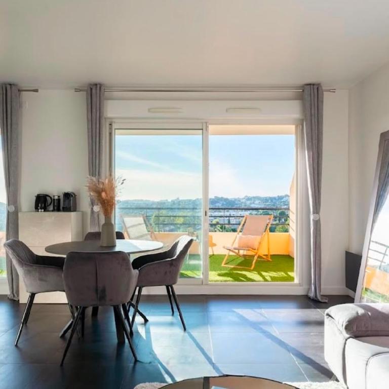 T3 Terrasse Vue mer Notre-Dame - Parking & Clim - Appartement - 3