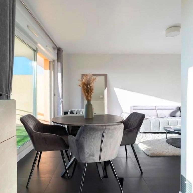 T3 Terrasse Vue mer Notre-Dame - Parking & Clim - Appartement - 5