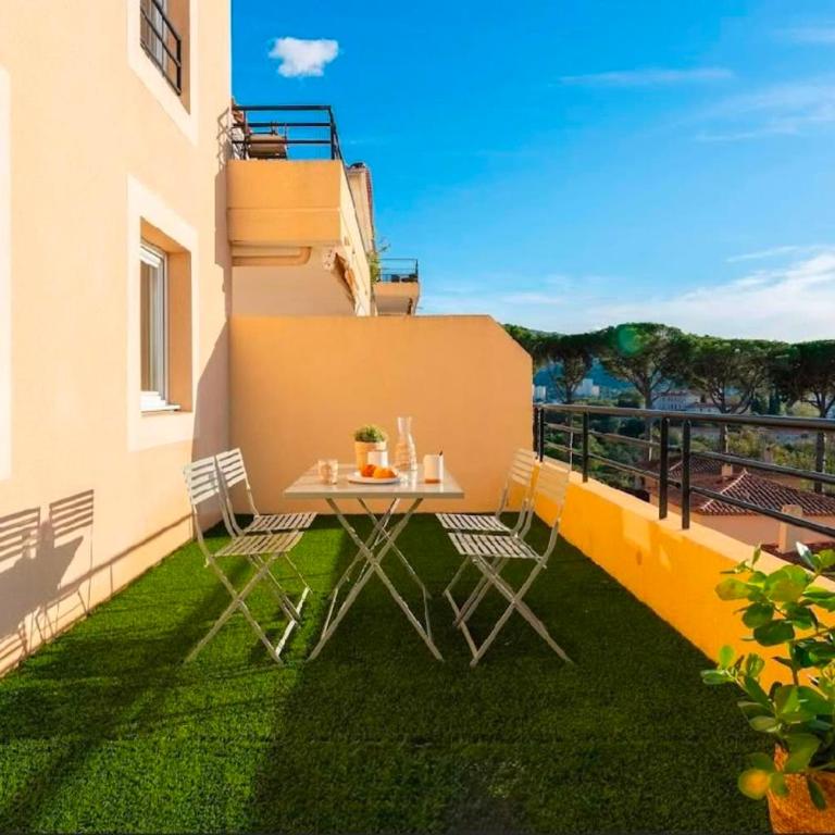 T3 Terrasse Vue mer Notre-Dame - Parking & Clim - Appartement - 11