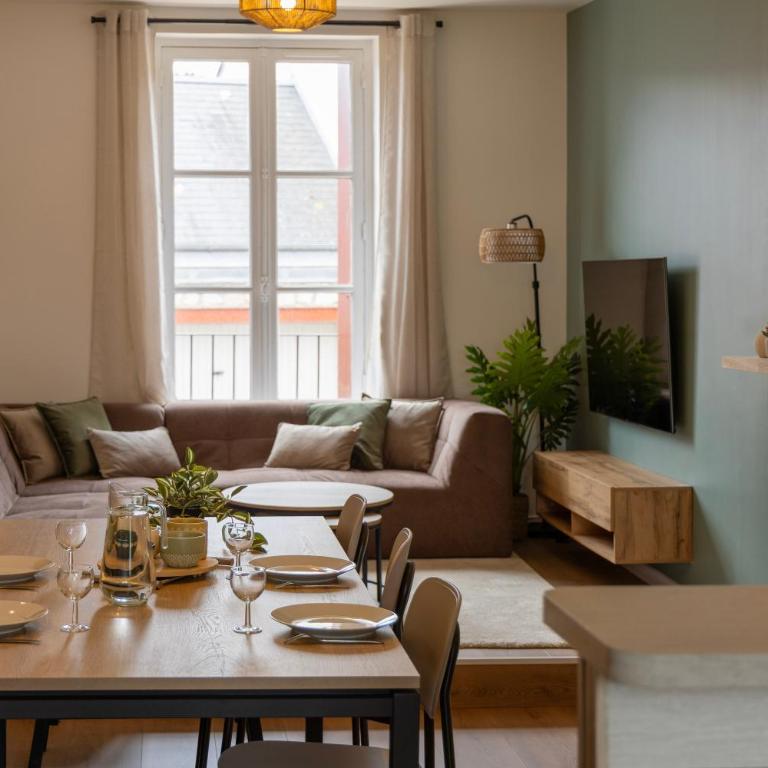 Maison L'Escale, proche des bords de Loire, 6 chambres avec sdb privée, jardin & terrasse - Maison 6 Chambres - 20