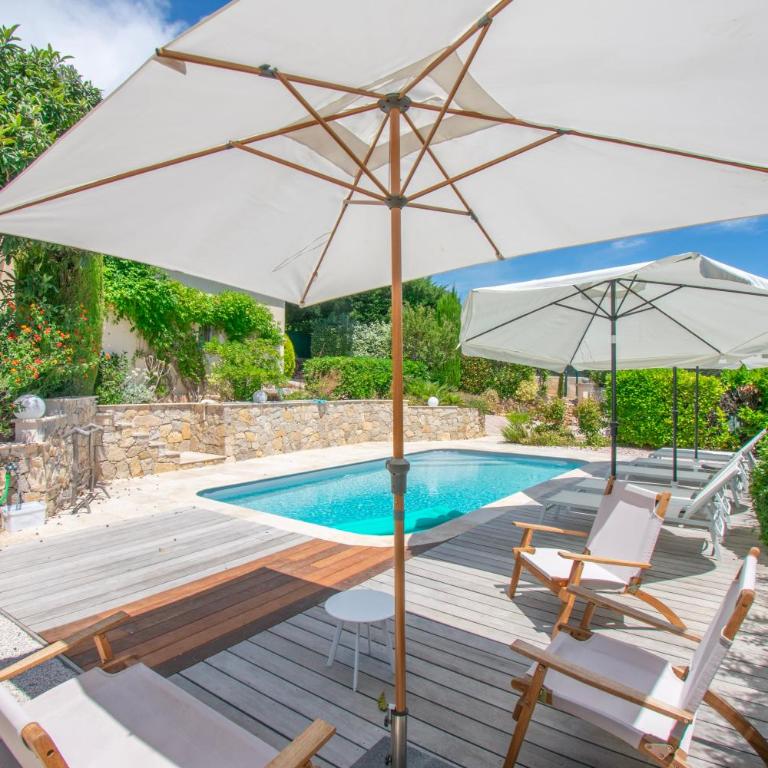 Villa Le Soleil Bleu - Piscine - Jardin - Villa avec Piscine Privée - 3