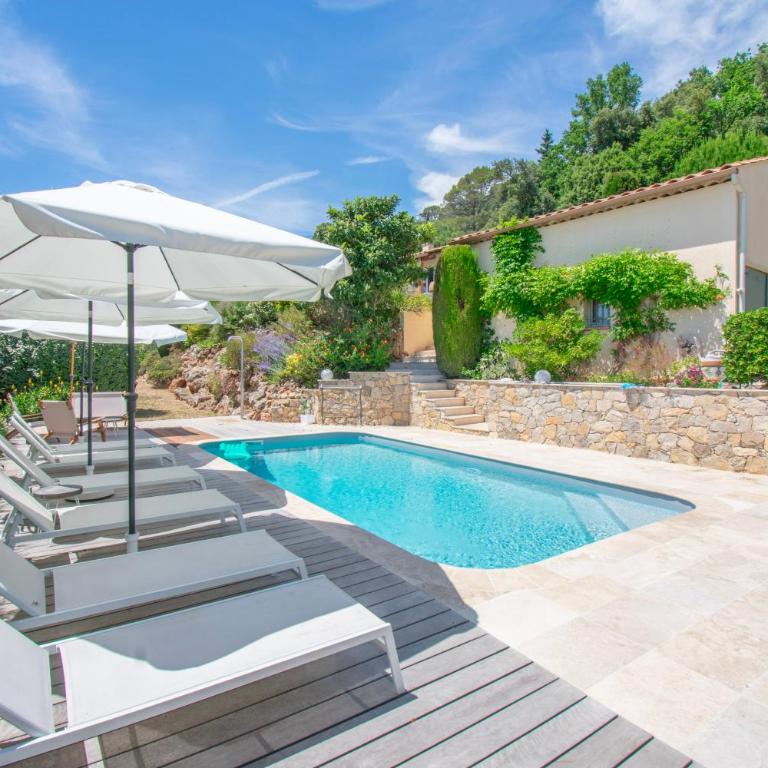 Villa Le Soleil Bleu - Piscine - Jardin - Villa avec Piscine Privée - 4
