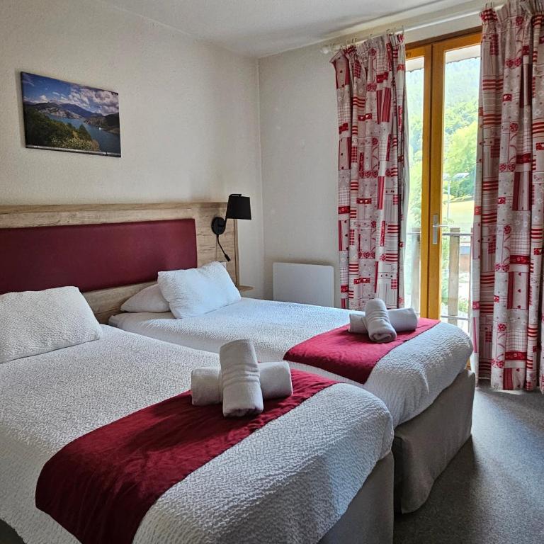 Hôtel Espace Montclar - Chambre Lits Jumeaux Économique - 1