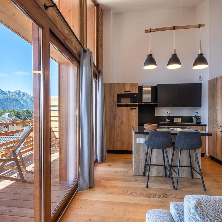 Duplex spacieux à Les Saisies pour 8 pers. avec parking inclus - Appartement 4 Chambres - 3
