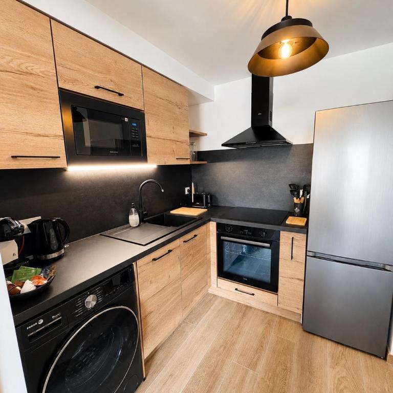 T3 moderne 6 pers, terrasse, vue lac, parking - Apartment mit 2 Schlafzimmern und Terrasse - 1
