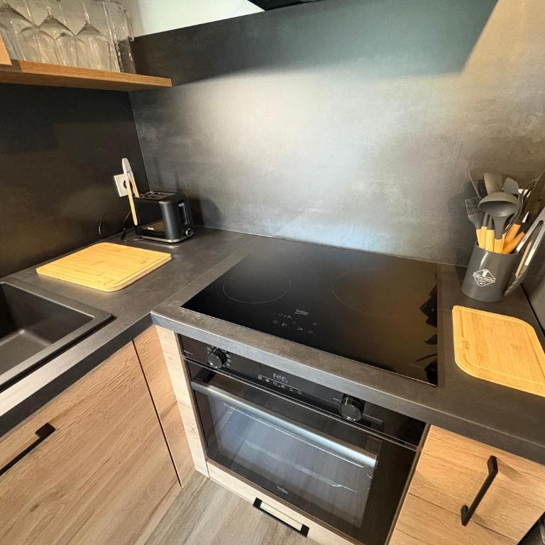 T3 moderne 6 pers, terrasse, vue lac, parking - Apartment mit 2 Schlafzimmern und Terrasse - 4