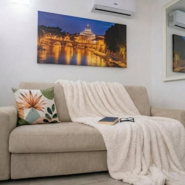 Gianicolo Wonder Terrace - Appartamento Superior con 1 Camera da Letto e Balcone - 16