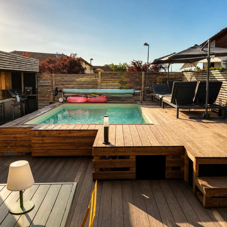 Appartement à Annecy avec piscine privée - Apartment mit 3 Schlafzimmern - 1