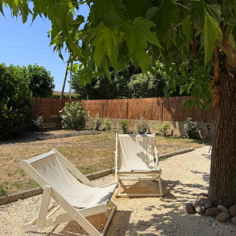 La casa verde L isle sur la sorgue Parking - Maison 2 Chambres - 20