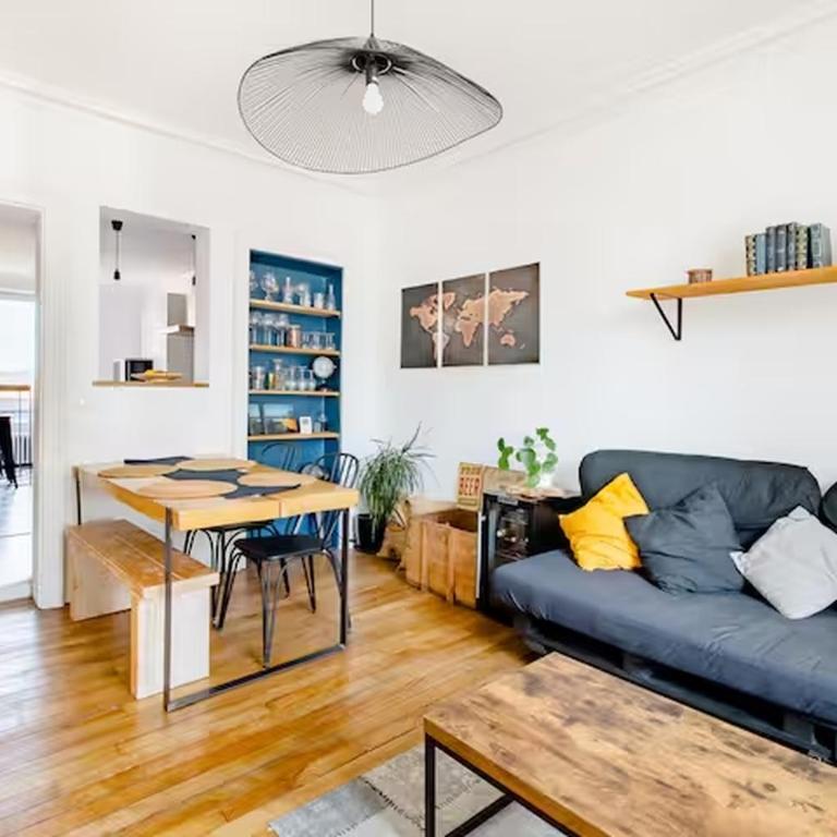 T3 lumineux proche gare - 2 chambres - Two-Bedroom Apartment - 4