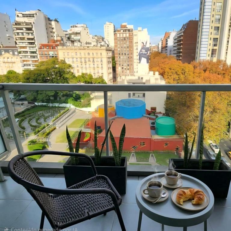 Pressed linens Open 24 Free Wi Fi Skyline Studio - One-Bedroom Apartment - 20