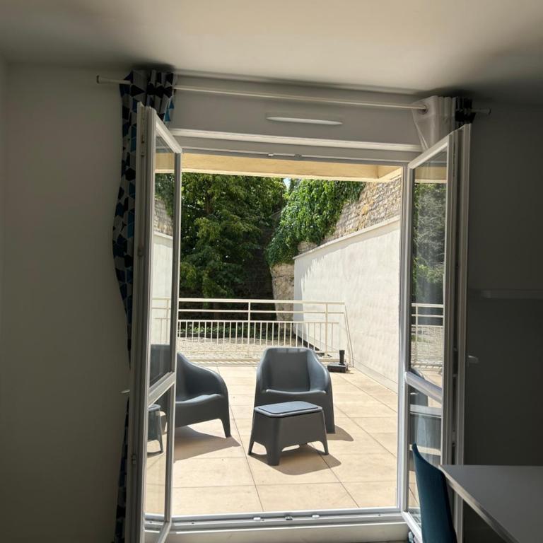 La Grande Terrasse, appartement rez-de-jardin - Studio mit Terrasse - 4