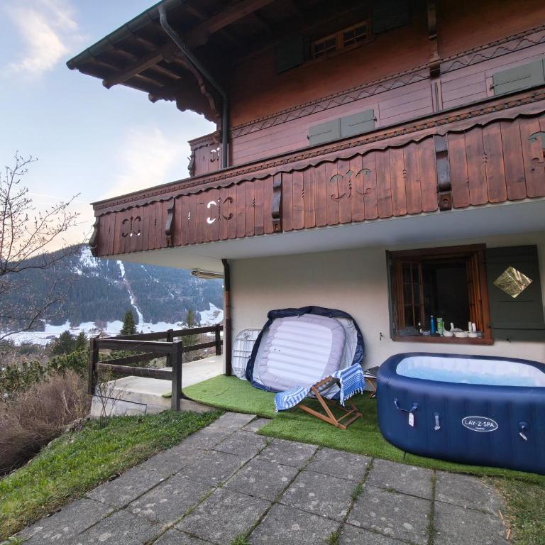 El Balcón des Diablerets - Apartment mit 1 Schlafzimmer - 49