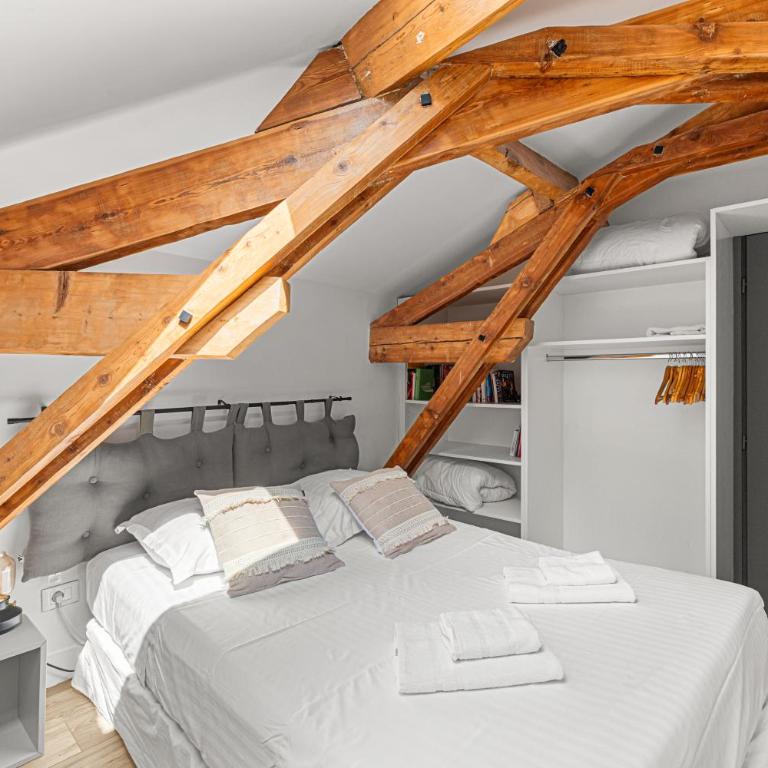 Bioves en Duplex-climatisation-centre ville-plage - Appartement 2 Chambres - 16
