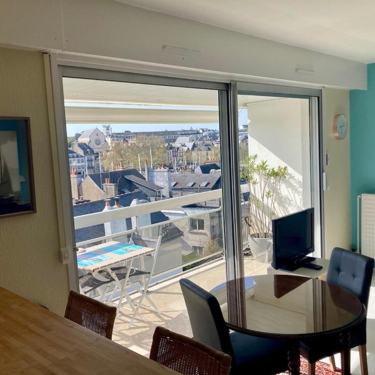 Au dessus du Port de Vannes - Apartment mit 1 Schlafzimmer, Balkon und Stadtblick - 7