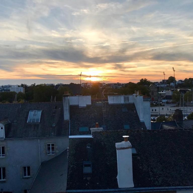 Au dessus du Port de Vannes - Apartment mit 1 Schlafzimmer, Balkon und Stadtblick - 21