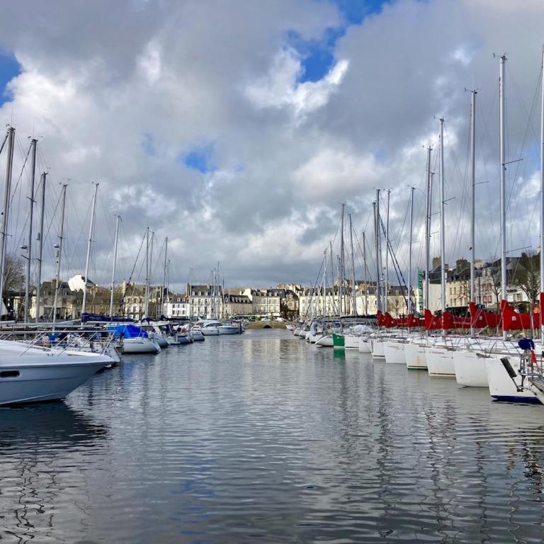 Au dessus du Port de Vannes - Apartment mit 1 Schlafzimmer, Balkon und Stadtblick - 24