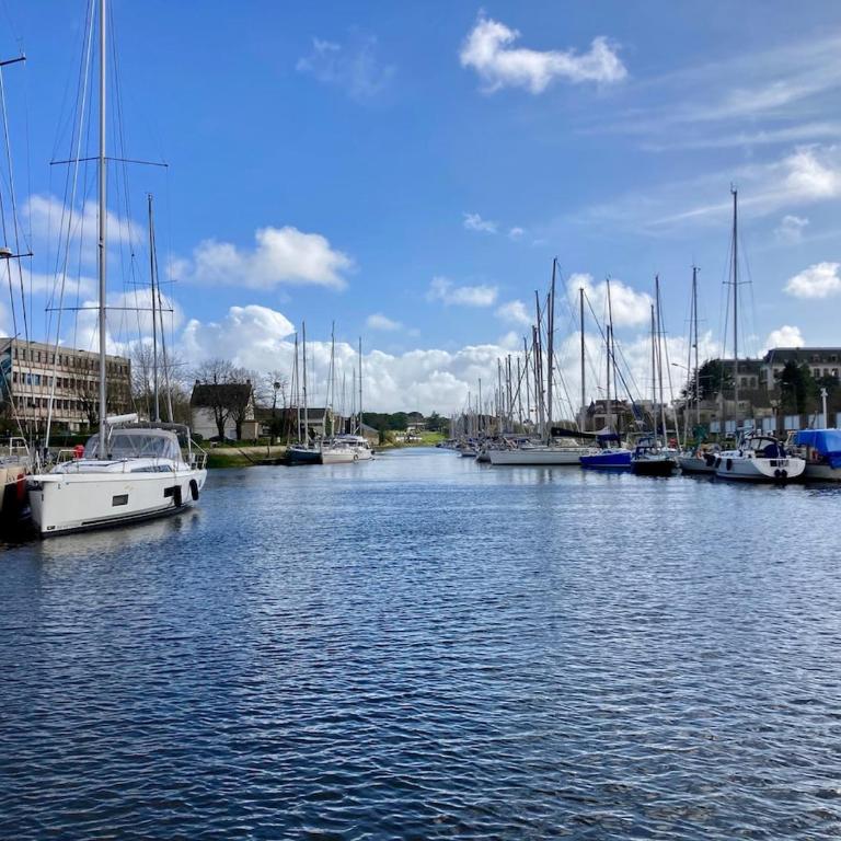 Au dessus du Port de Vannes - Apartment mit 1 Schlafzimmer, Balkon und Stadtblick - 25