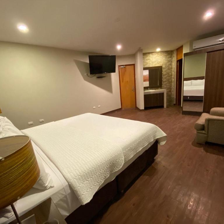 Hotel El Huacachinero- Hotel Familiar - Junior Double Room with Air Conditioning - 3