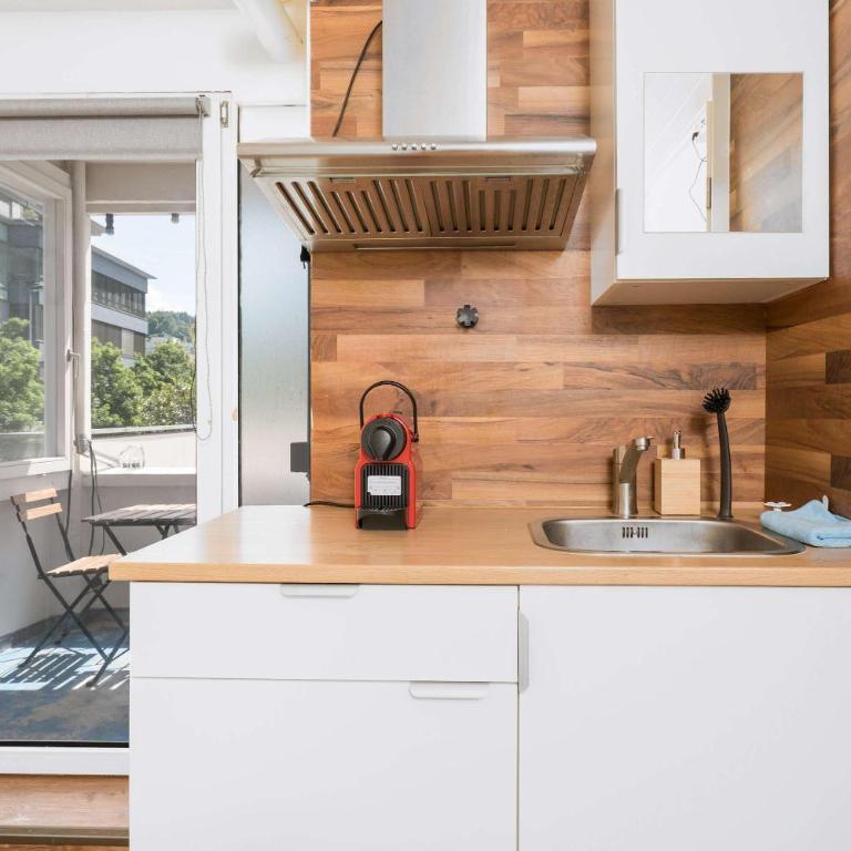 Studio near Mount Pilatus in Lucerne with Balcony - Studio - 3