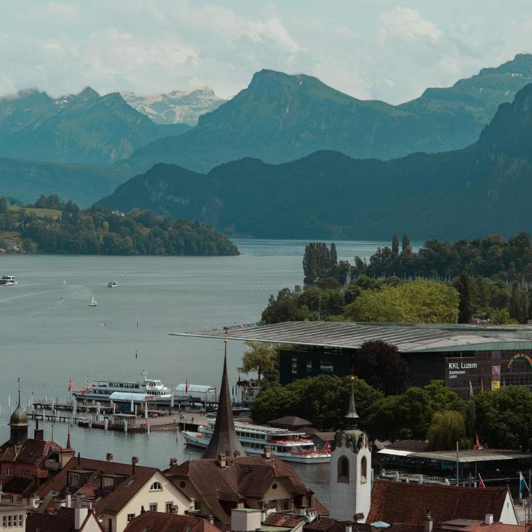 Studio near Mount Pilatus in Lucerne with Balcony - Studio - 19