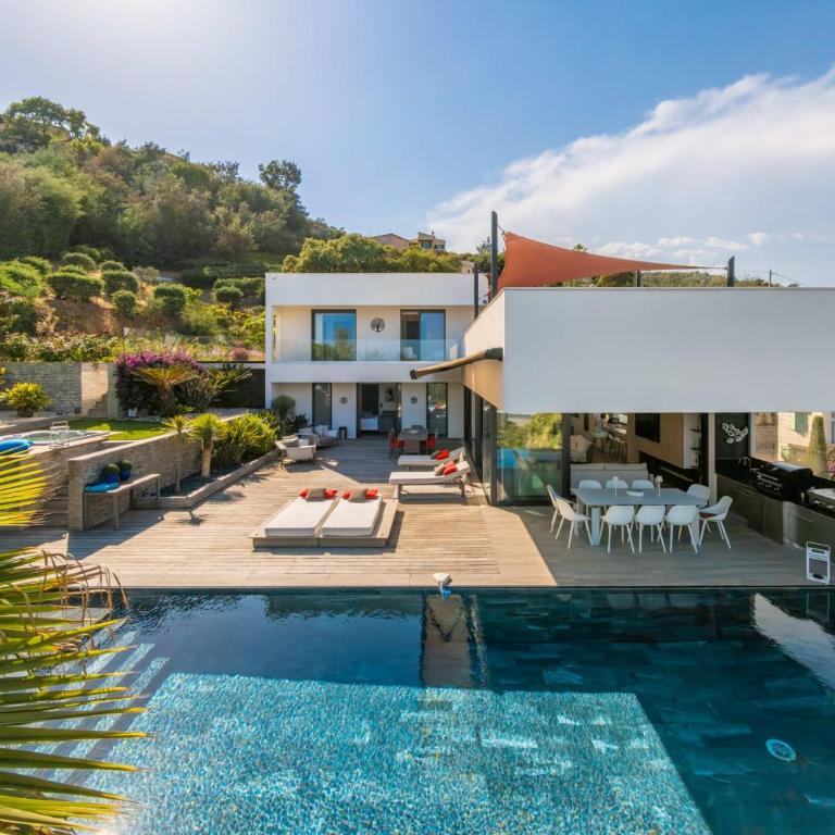 Villa Dezem-Infinity pool-Hot tub-Near Cannes-Panorama-AC - Villa - 3