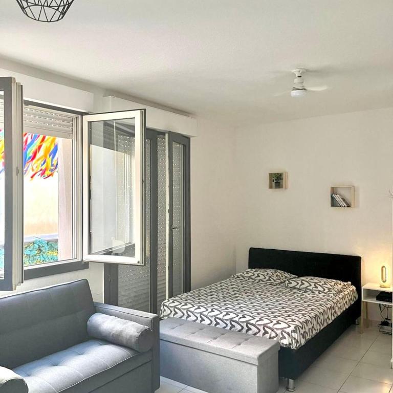 Cozy and bright Azur studio in Carcassonne - Apartment mit 1 Schlafzimmer - 11