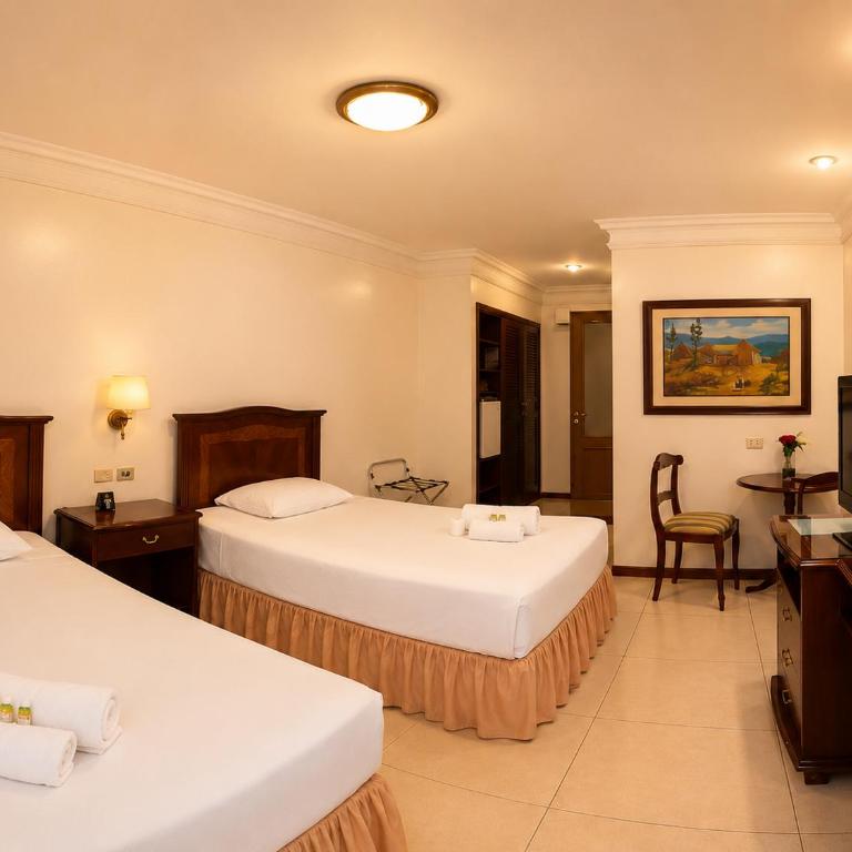Hotel Asturias - Standard Twin Room with Garden View - 20