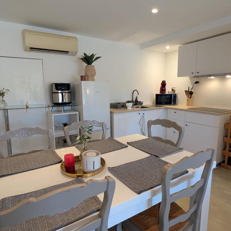 Le Riviera 5 pers, terrasse privée, accès piscine - Apartment mit 2 Schlafzimmern - 36