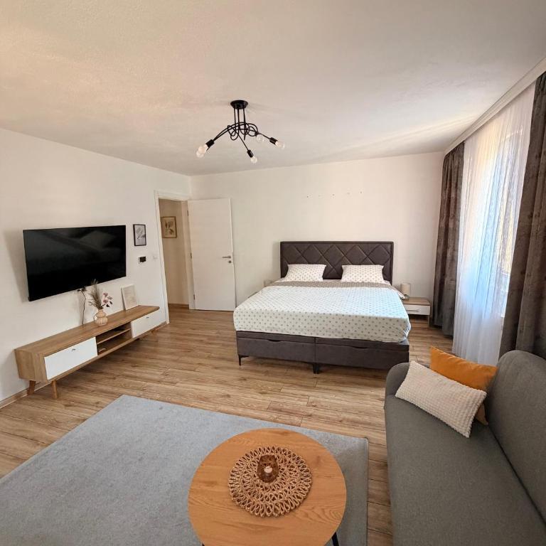 Ilidža Park Apartments - Deluks Dvokrevetni Studio sa Bračnim Krevetom - 1
