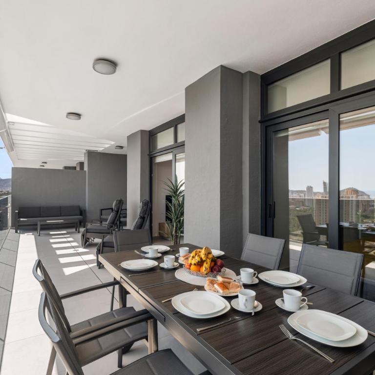 Diamond Sea View Apartment Eagle Tower Benidorm - Apartment mit 3 Schlafzimmern und Meerblick - 10