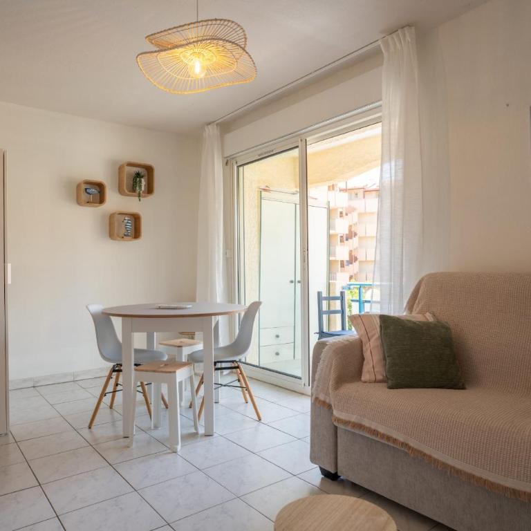 Riboleys - T1bis climatisé avec piscine à 50m mer - Appartement 2 Chambres - 2