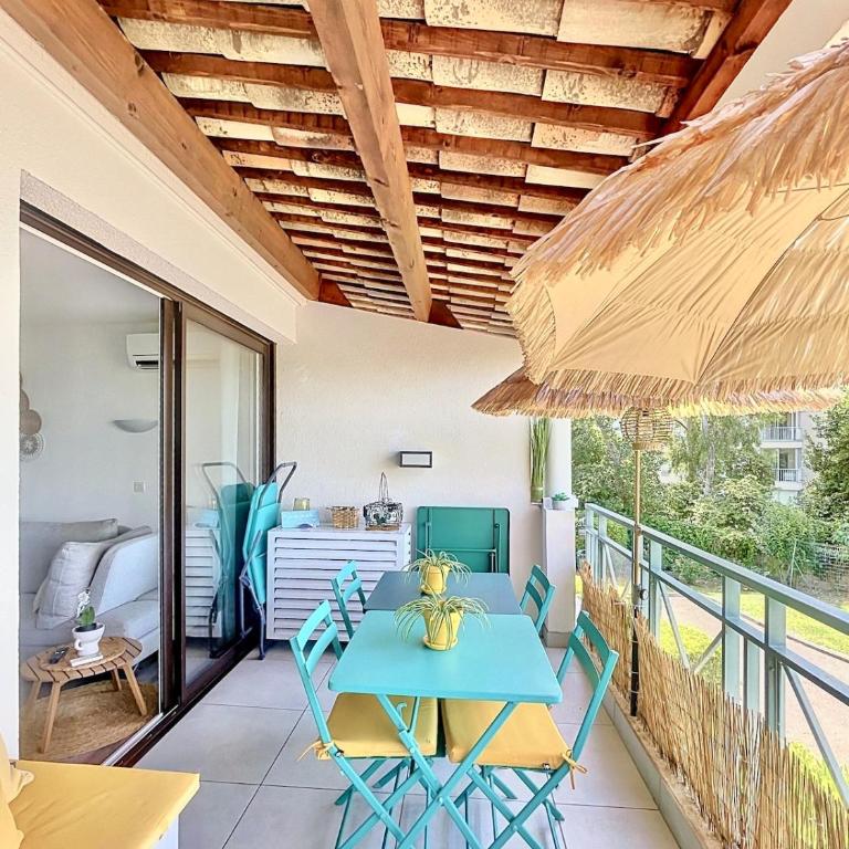 Evasion à Cannes - vue mer - Terrasse - Piscine - Appartement 2 Chambres - 17