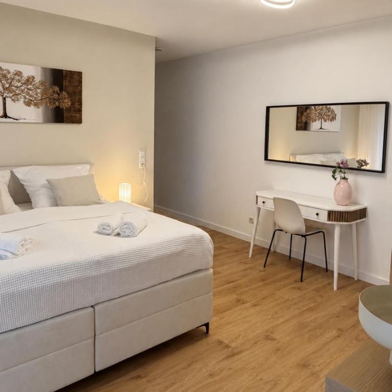 NOVA Living, Balkon, Nähe Altstadt & kostenlose Tiefgarage - Apartment mit 1 Schlafzimmer - 5