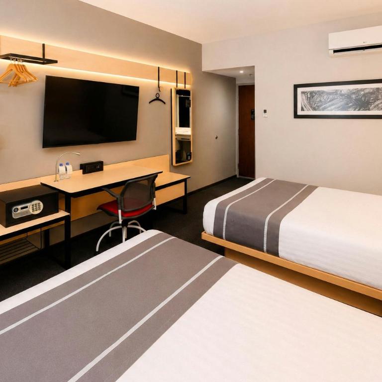 City Express Plus by Marriott Monterrey Nuevo Sur - Habitación Doble - 2 camas dobles - 9
