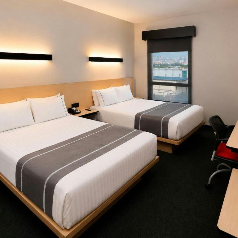 City Express Plus by Marriott Monterrey Nuevo Sur - Habitación Doble - 2 camas dobles - 11