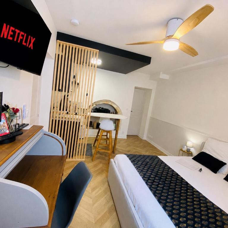 Le Studio Haslay SERAUCOURT en plein cœur de ville de BOURGES - Charme de l ancien et confort contemporain - Apartamento de 1 dormitorio - 1