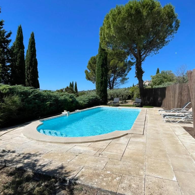 Villa La Familliale, piscine avec vue imprenable sur Gordes - Villa - 3