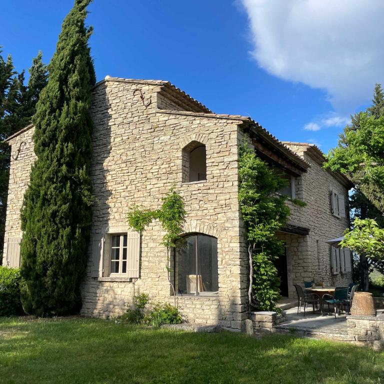 Villa La Familliale, piscine avec vue imprenable sur Gordes - Villa - 6