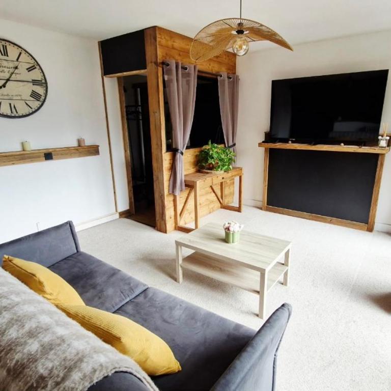 les loges de l'Arpenaz - Appartement 1 Chambre avec Balcon et Vue sur les Montagnes - 10
