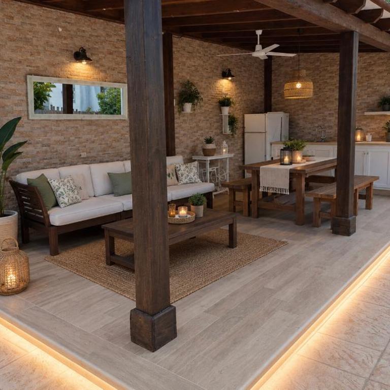 Chalet la Huerta con piscina y wifi no grupos - Maison de Vacances - 6