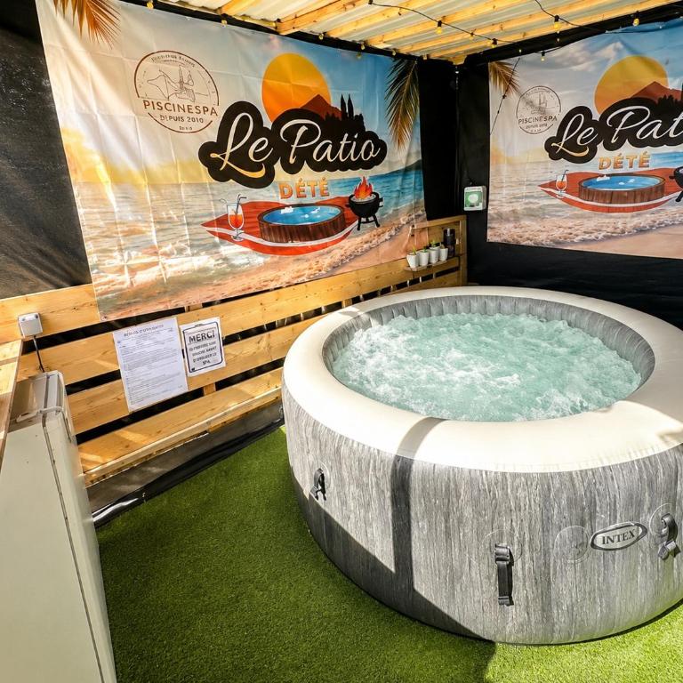 F2 Jardin Jaccuzzi Barbecue - Appartement 1 Chambre - 14