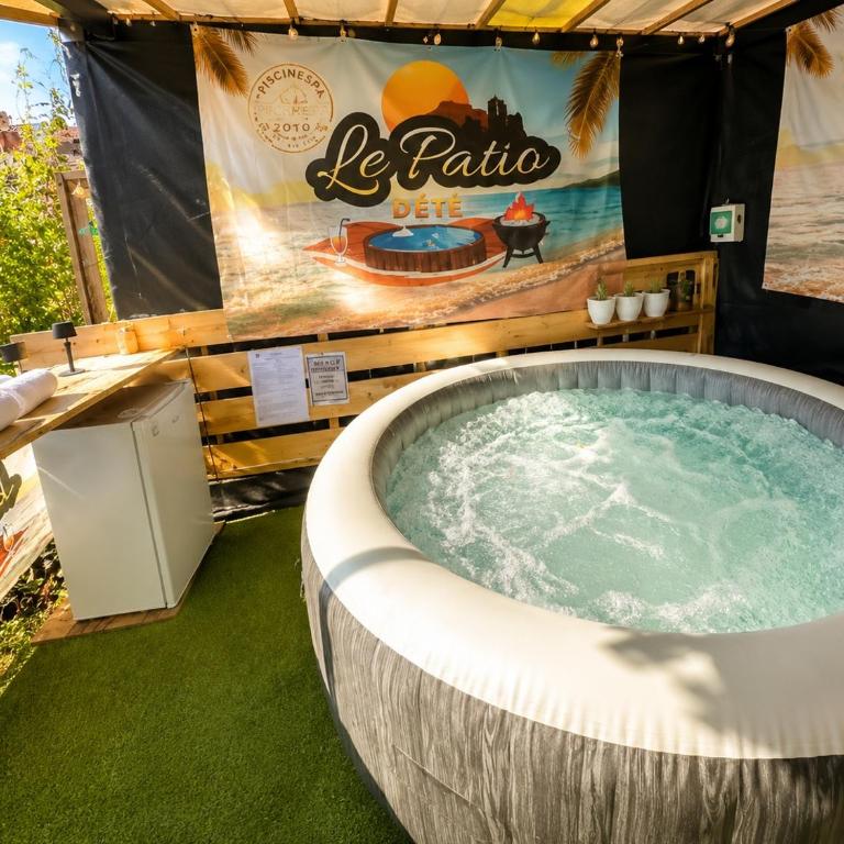 F2 Jardin Jaccuzzi Barbecue - Appartement 1 Chambre - 13