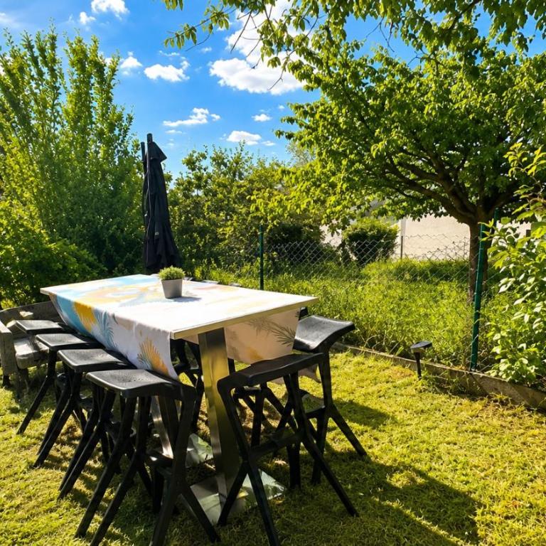 F2 Jardin Jaccuzzi Barbecue - Appartement 1 Chambre - 12