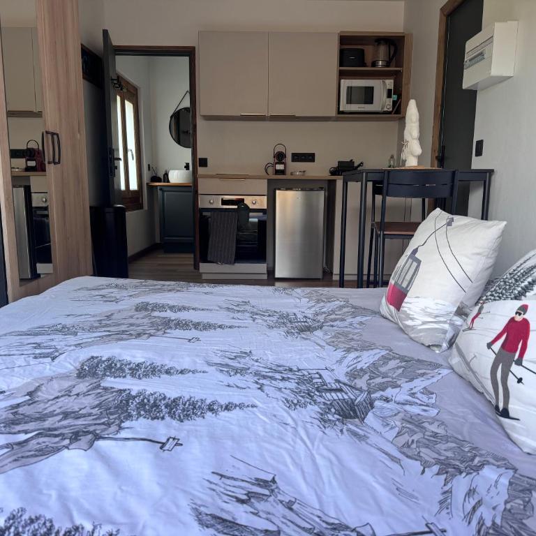 Cosy, Jardin & Montagne Proche TMB - Studio avec Vue sur Jardin - 13