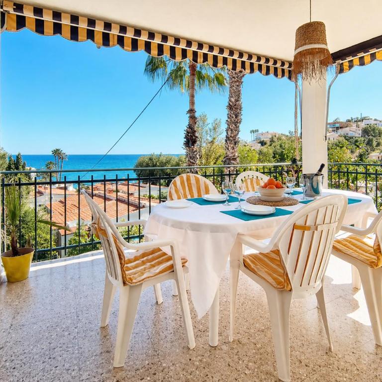Casona del Mar - Terraza y vistas al Mediterráneo - Casa de 3 dormitorios - 6