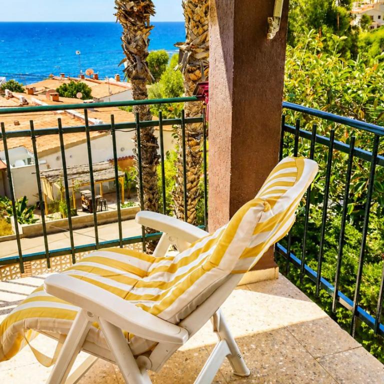 Casona del Mar - Terraza y vistas al Mediterráneo - Casa de 3 dormitorios - 10