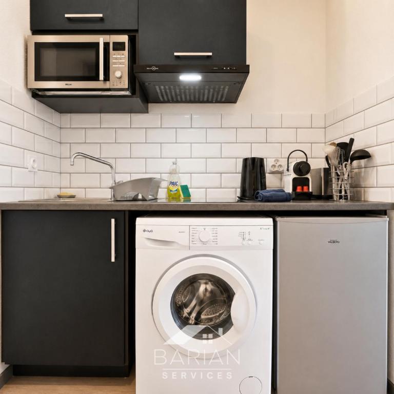 Studio 13 min plage - Parking - Ménage & Linge inclus - One-Bedroom Apartment - 11