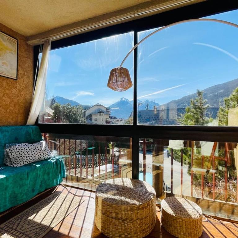 Pretty F4 house with loggia in Briançon - Maison de Vacances - 14