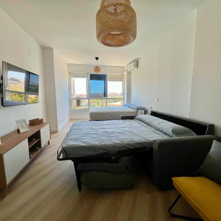 Panoramic View Apartment Torremolinos - Studio mit Kingsize-Bett und Schlafsofa - 5